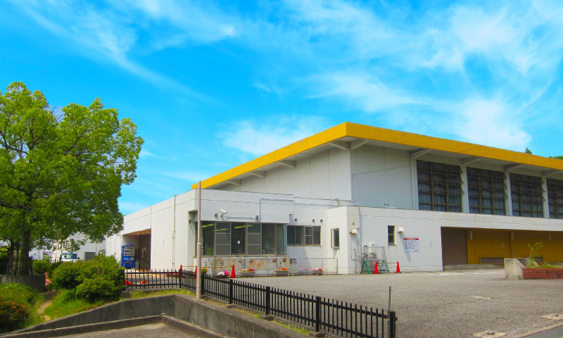 流通東体育館外観